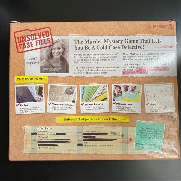 Unsolved Case Files: Harmony Ashcroft Case - Picture 2 of 3